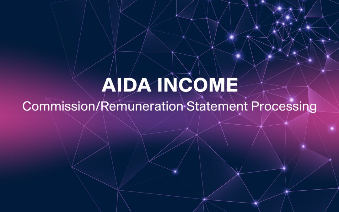 AIDA income commission remuneration statement processing